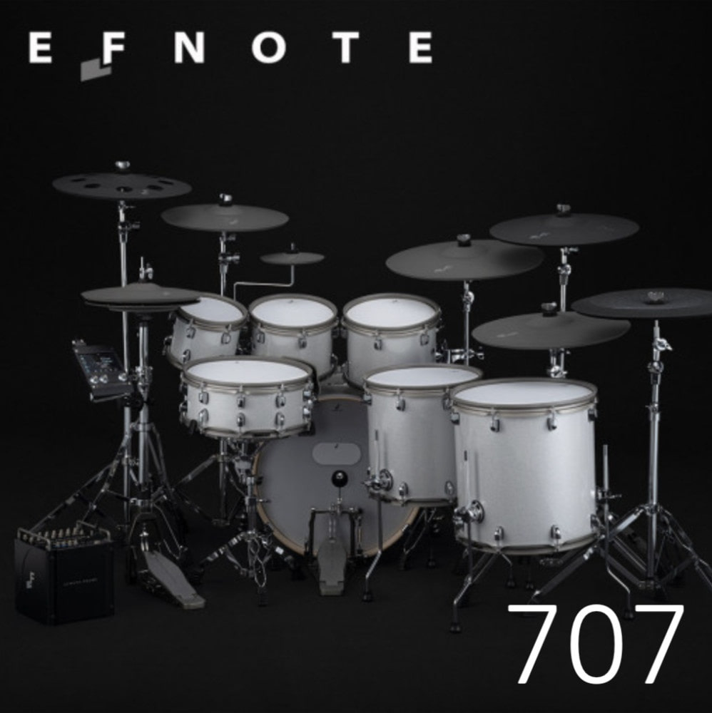 [이에프노트] EFNOTE PRO 707 컴플리트 세트 전자드럼 (하이햇 스탠드, 페달, 의자, 매트 미포함)