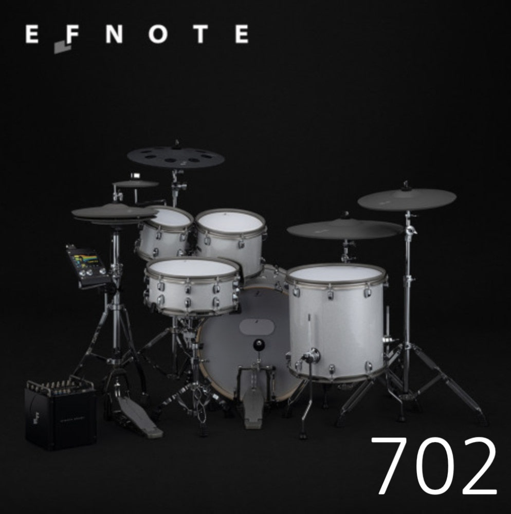 [이에프노트] EFNOTE PRO 702 모던 세트 전자드럼 (하이햇 스탠드, 페달, 의자, 매트 미포함)