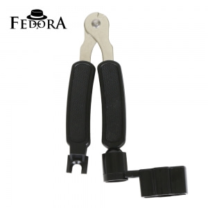[페도라] FEDORA 기타용 다기능 줄감개 와인더 검정 FWG01-BK (커터/브릿지핀풀러 겸용)