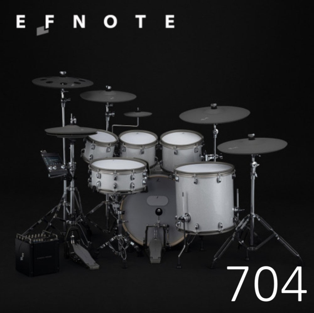[이에프노트] EFNOTE PRO 704 테크니컬 세트 전자드럼 (하이햇 스탠드, 페달, 의자, 매트 미포함)