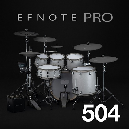 [이에프노트] EFNOTE PRO 504 테크니컬 세트 전자드럼 (하이햇 스탠드, 페달, 의자, 매트 미포함)
